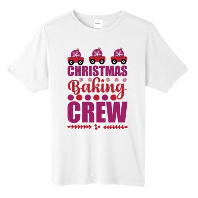 Christmas Baking Crew Tall Fusion ChromaSoft Performance T-Shirt