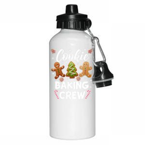 Cookie Baking Crew Happy Christmas Gift Aluminum Water Bottle