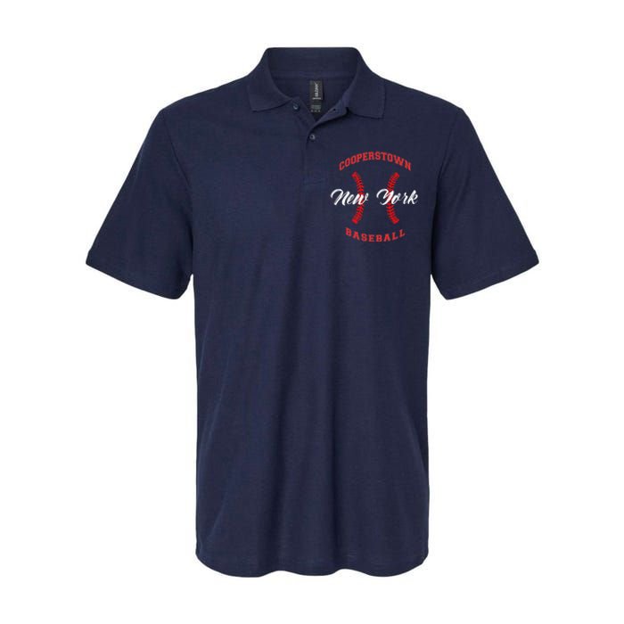 cooperstown baseball Softstyle Adult Sport Polo