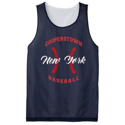 cooperstown baseball Mesh Reversible Basketball Jersey Tank