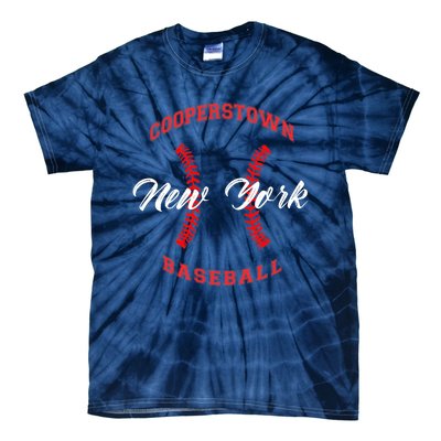 cooperstown baseball Tie-Dye T-Shirt