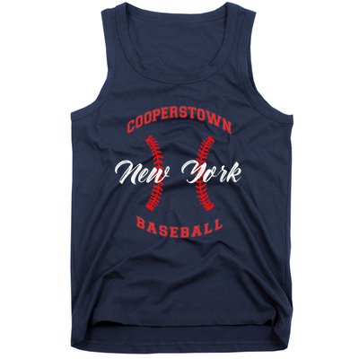 cooperstown baseball Tank Top