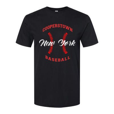 cooperstown baseball Softstyle CVC T-Shirt