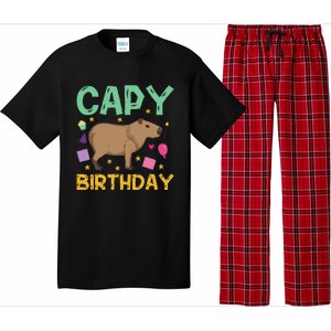 Capy Birthday Cappybara Capybara Pajama Set