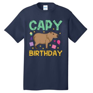 Capy Birthday Cappybara Capybara Tall T-Shirt