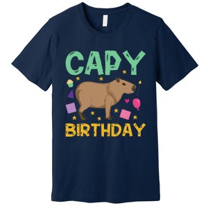 Capy Birthday Cappybara Capybara Premium T-Shirt