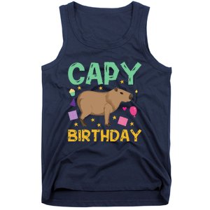 Capy Birthday Cappybara Capybara Tank Top