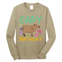 Capy Birthday Cappybara Capybara Long Sleeve Shirt