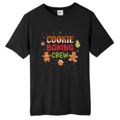 Cookie Baking Crew Christmas Gingerbread Xmas Holiday Baker Tall Fusion ChromaSoft Performance T-Shirt