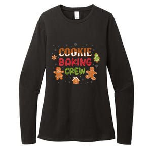 Cookie Baking Crew Christmas Gingerbread Xmas Holiday Baker Womens CVC Long Sleeve Shirt