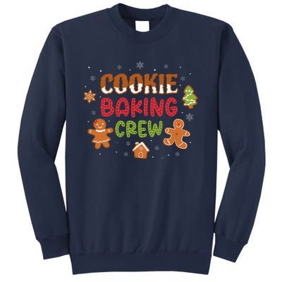 Cookie Baking Crew Christmas Gingerbread Xmas Holiday Baker Sweatshirt