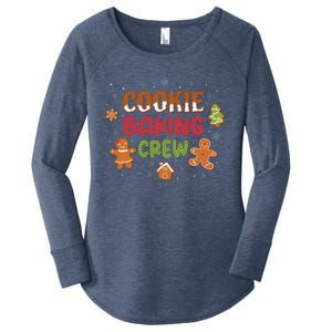 Cookie Baking Crew Christmas Gingerbread Xmas Holiday Baker Women's Perfect Tri Tunic Long Sleeve Shirt