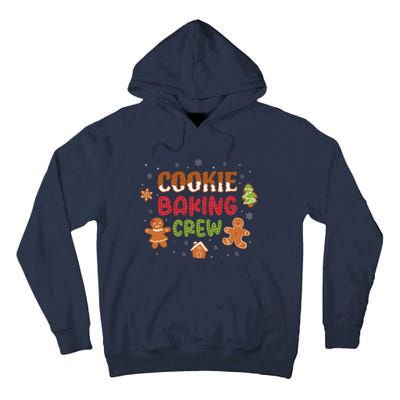 Cookie Baking Crew Christmas Gingerbread Xmas Holiday Baker Tall Hoodie