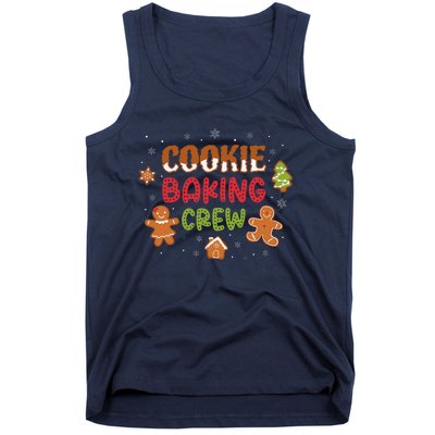 Cookie Baking Crew Christmas Gingerbread Xmas Holiday Baker Tank Top