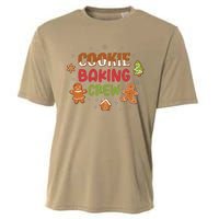 Cookie Baking Crew Christmas Gingerbread Xmas Holiday Baker Cooling Performance Crew T-Shirt