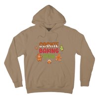 Cookie Baking Crew Christmas Gingerbread Xmas Holiday Baker Hoodie