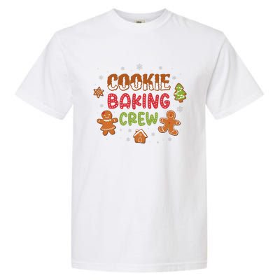 Cookie Baking Crew Christmas Gingerbread Xmas Holiday Baker Garment-Dyed Heavyweight T-Shirt