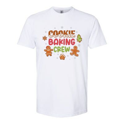 Cookie Baking Crew Christmas Gingerbread Xmas Holiday Baker Softstyle CVC T-Shirt