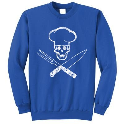 Culinary Badass Cook Skull Funny Chef Humor Cute Gift Sweatshirt