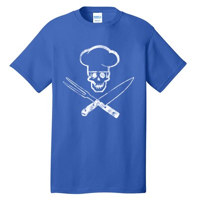 Culinary Badass Cook Skull Funny Chef Humor Cute Gift Tall T-Shirt