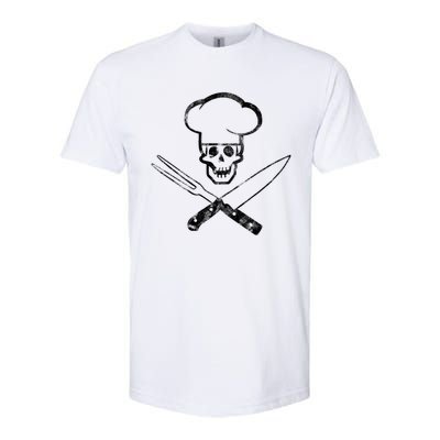 Culinary Badass Cook Skull Funny Chef Humor Cute Gift Softstyle CVC T-Shirt