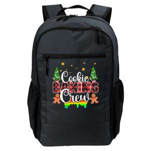 Cookie Baking Crew Red Plaid Christmas Tree Lights Xmas Gift Daily Commute Backpack