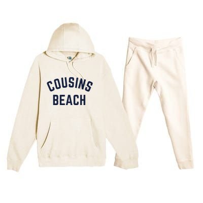 Cousins Beach Premium Hooded Sweatsuit Set