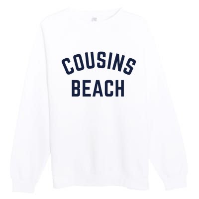 Cousins Beach Premium Crewneck Sweatshirt