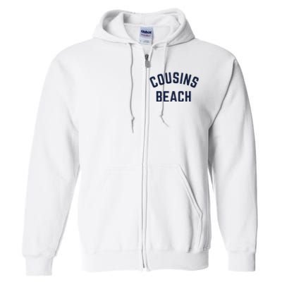 Cousins Beach Full Zip Hoodie