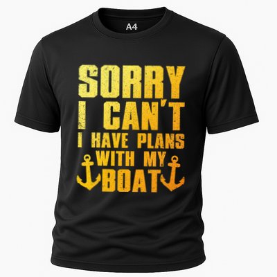 Cool Boat Captain For Pontoon Boat Owners Boating Performance Shirt
