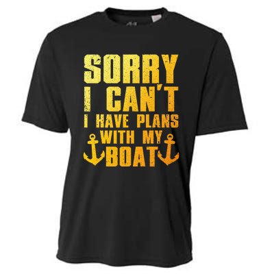 Cool Boat Captain For Pontoon Boat Owners Boating Cooling Performance Crew T-Shirt