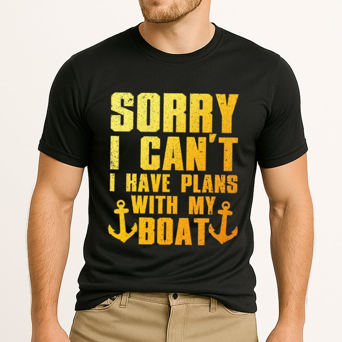 Cool Boat Captain For Pontoon Boat Owners Boating Cooling Performance Crew T-Shirt