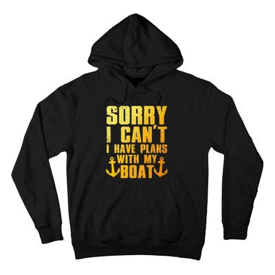 Cool Boat Captain For Pontoon Boat Owners Boating Hoodie