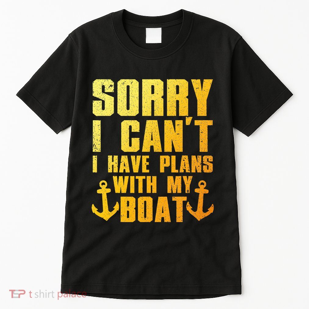 Cool Boat Captain For Pontoon Boat Owners Boating Tall T-Shirt