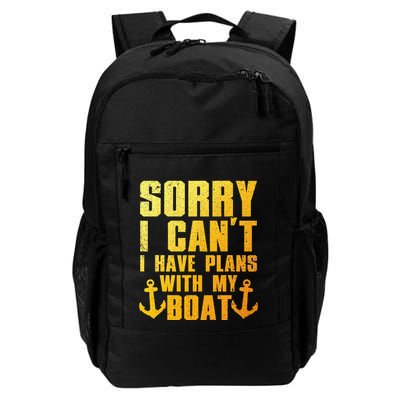 Cool Boat Captain For Pontoon Boat Owners Boating Backpack