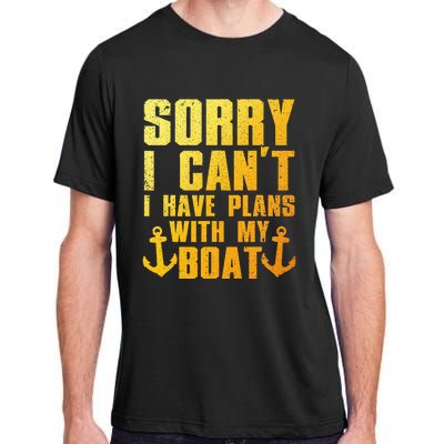 Cool Boat Captain For Pontoon Boat Owners Boating Adult ChromaSoft Performance T-Shirt