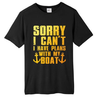 Cool Boat Captain For Pontoon Boat Owners Boating Tall Fusion ChromaSoft Performance T-Shirt