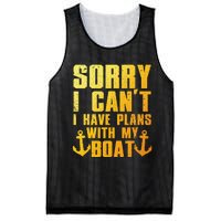 Cool Boat Captain For Pontoon Boat Owners Boating Mesh Reversible Basketball Jersey Tank