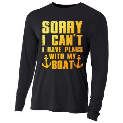 Cool Boat Captain For Pontoon Boat Owners Boating Cooling Performance Long Sleeve Crew