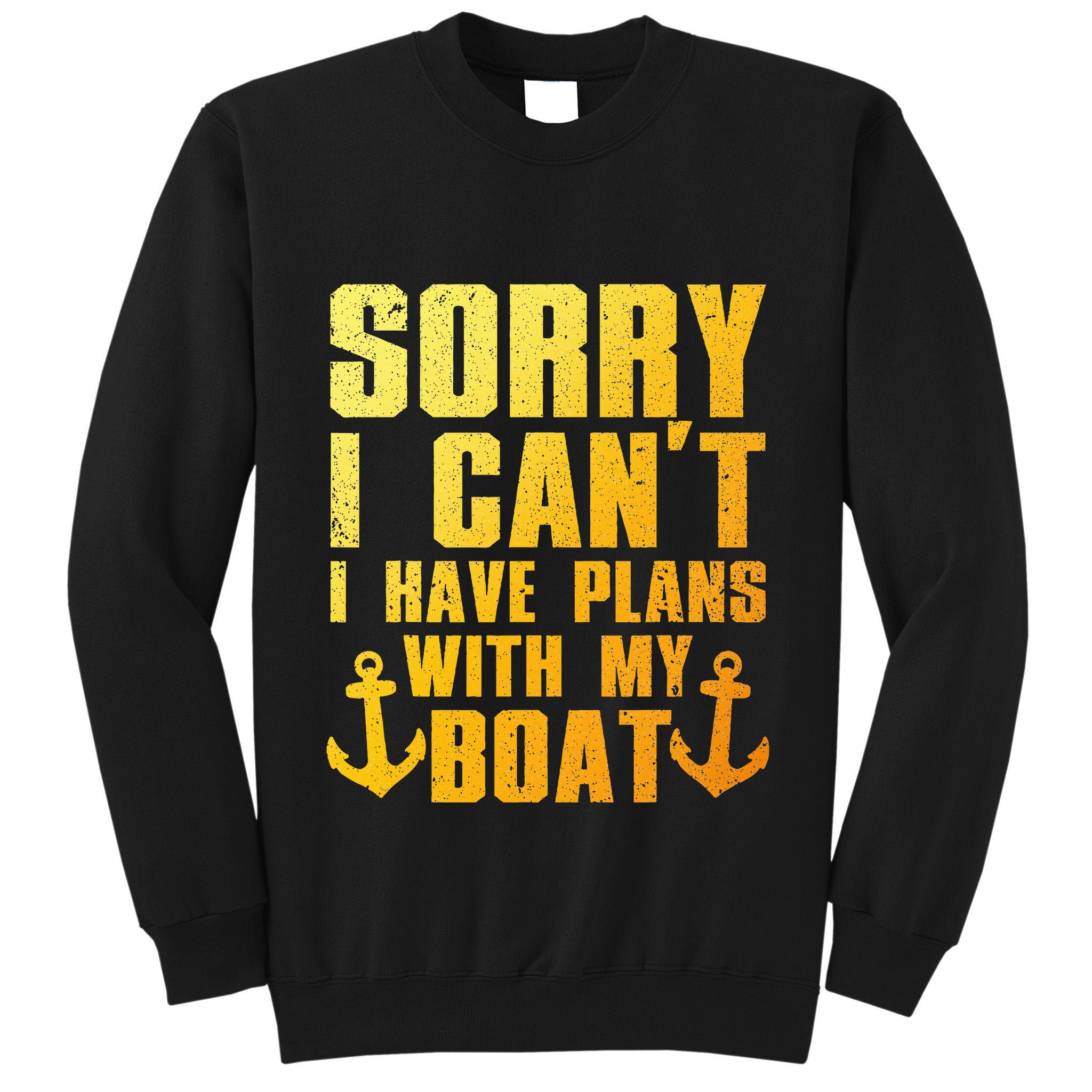 Cool Boat Captain For Pontoon Boat Owners Boating Tall Sweatshirt