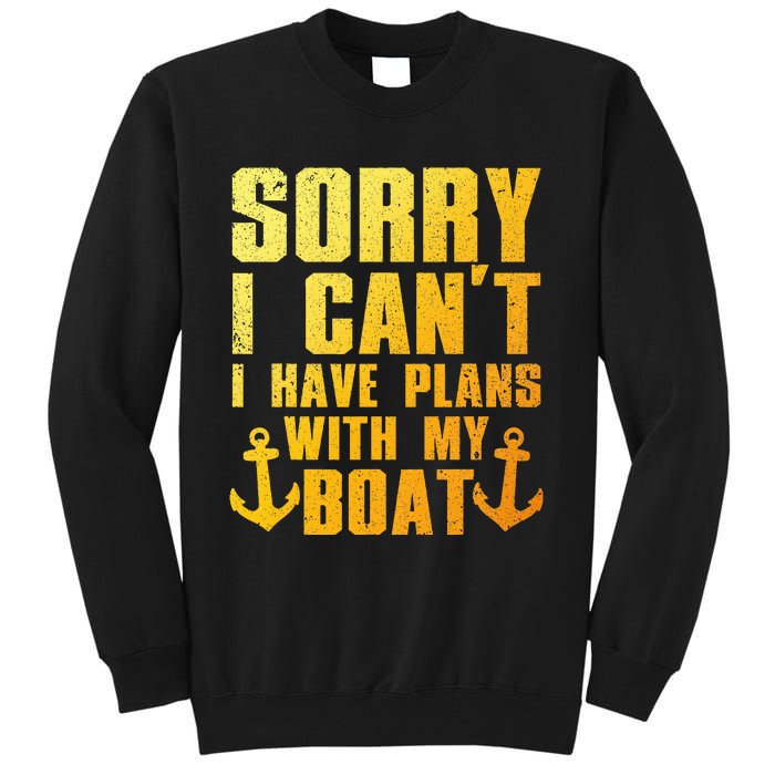 Cool Boat Captain For Pontoon Boat Owners Boating Tall Sweatshirt