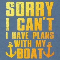 Cool Boat Captain For Pontoon Boat Owners Boating Garment-Dyed Sweatshirt