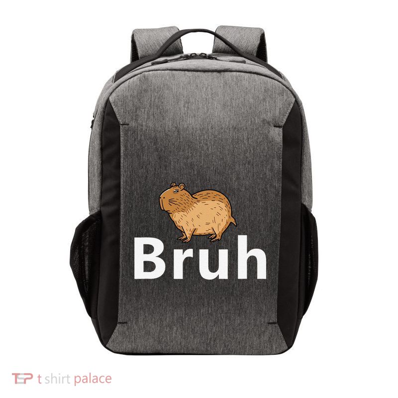 Capybara Bruh Vector Backpack