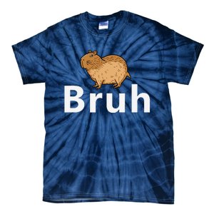 Capybara Bruh Tie-Dye T-Shirt