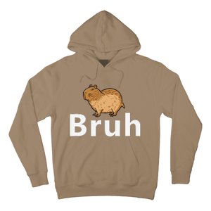 Capybara Bruh Hoodie