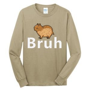 Capybara Bruh Tall Long Sleeve T-Shirt