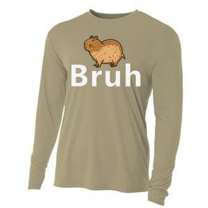 Capybara Bruh Cooling Performance Long Sleeve Crew