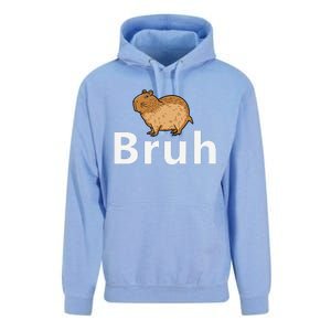 Capybara Bruh Unisex Surf Hoodie