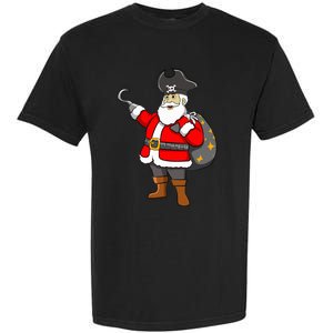 Caribbean Buccaneer Christmas Freebooter Boy Santa Pirate Garment-Dyed Heavyweight T-Shirt