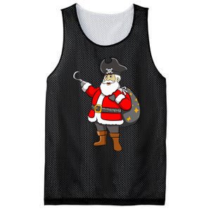 Caribbean Buccaneer Christmas Freebooter Boy Santa Pirate Mesh Reversible Basketball Jersey Tank